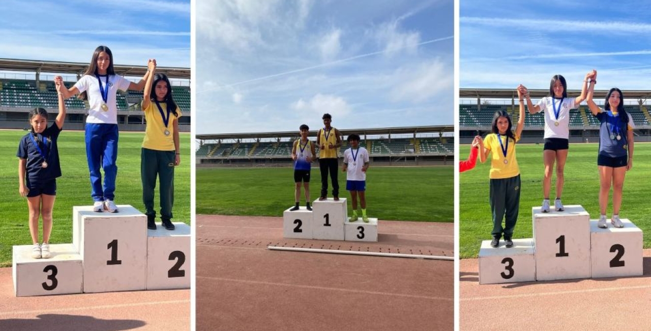 Estudiantes del Colegio Santa María Eufrasia ganan en competencia de atletismo en Ovalle